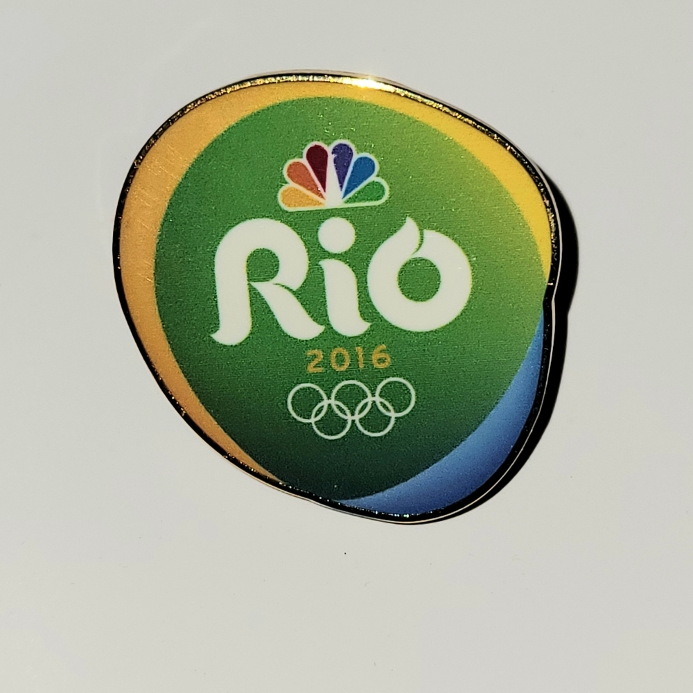 Rare NBC Sponsor Rio 2016 Olympics Pin Official Games Logo